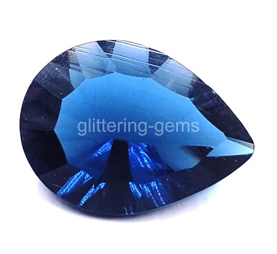 8.85 Ct PEAR CUT NATURAL BLUE TANZANITE IGL CERTIFIED LOOSE GEMSTONE   5AIM