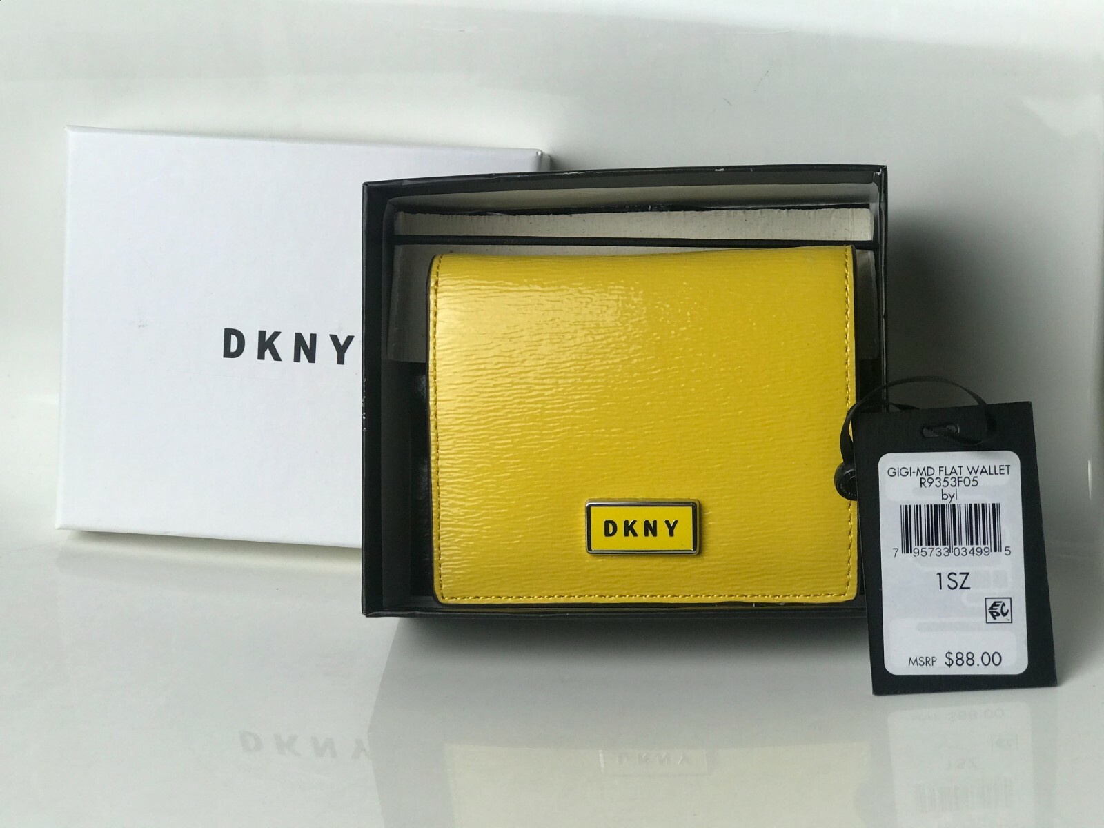 dkny yellow wallet CEGICAP