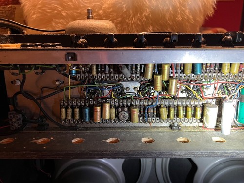 Original Vox Ac30/6 bought 2nd hand 1967. Good working condition with slight hum - Picture 5 of 7