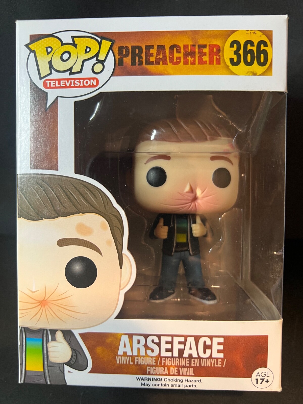 Funko Pop! Tv: Predicador - Figura Vinilo Arseface #366