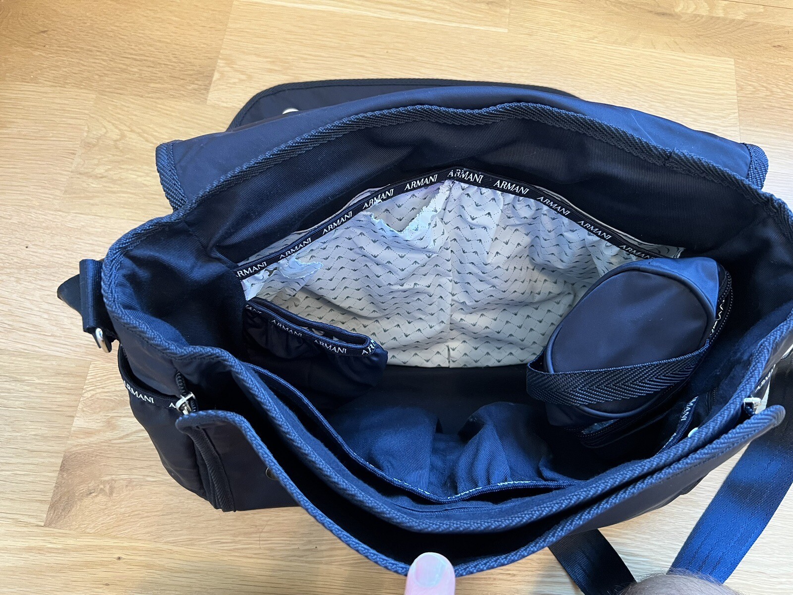 Armani diaper Bag eBay