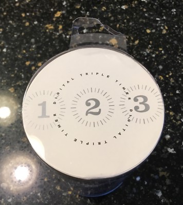 Minuterie De Cuisine Williams Sonoma - Triple Minuterie Numérique - Occasion
