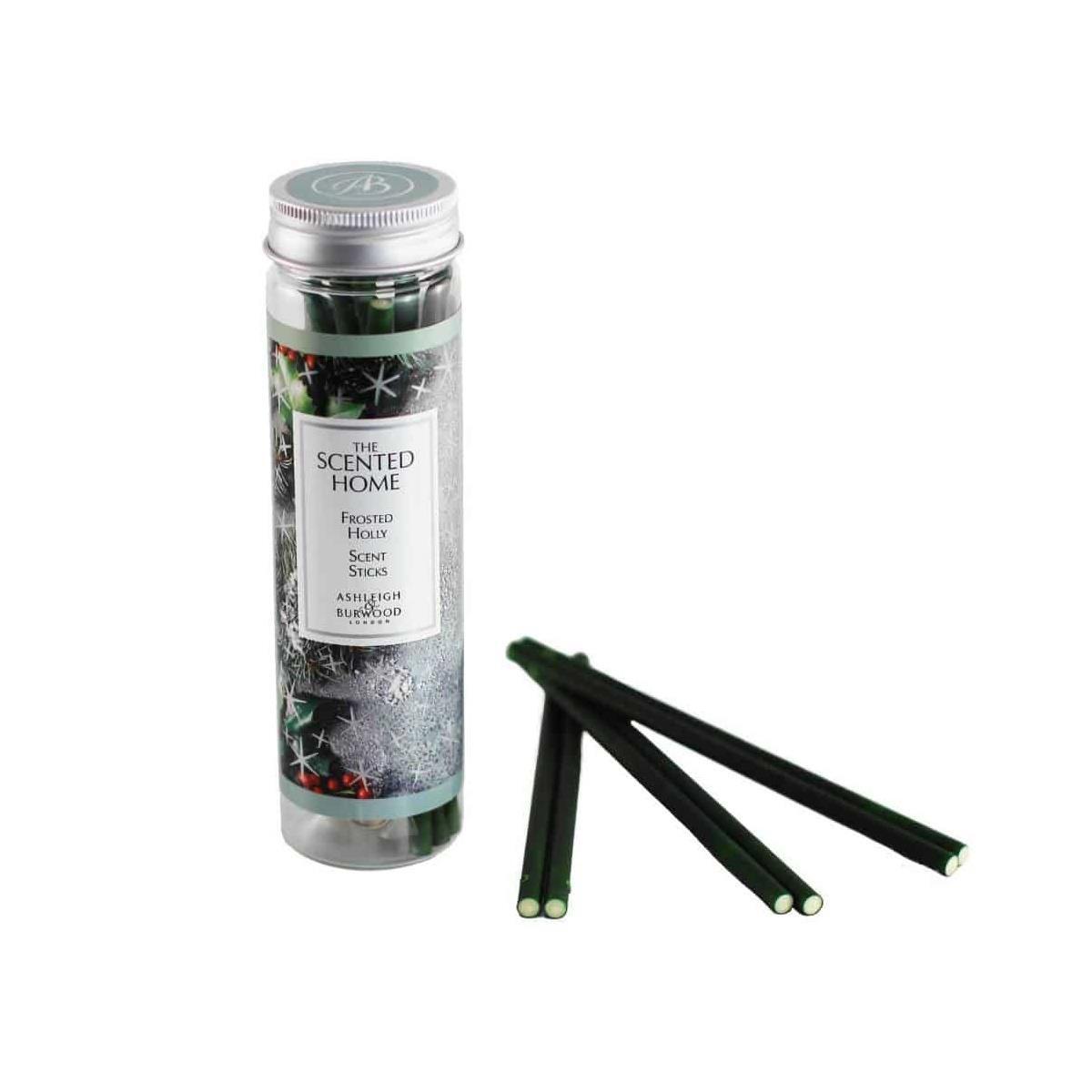 Hanging Scent Sticks Christmas Frosted Holly Tree Wreaths Ashleigh & Burwood