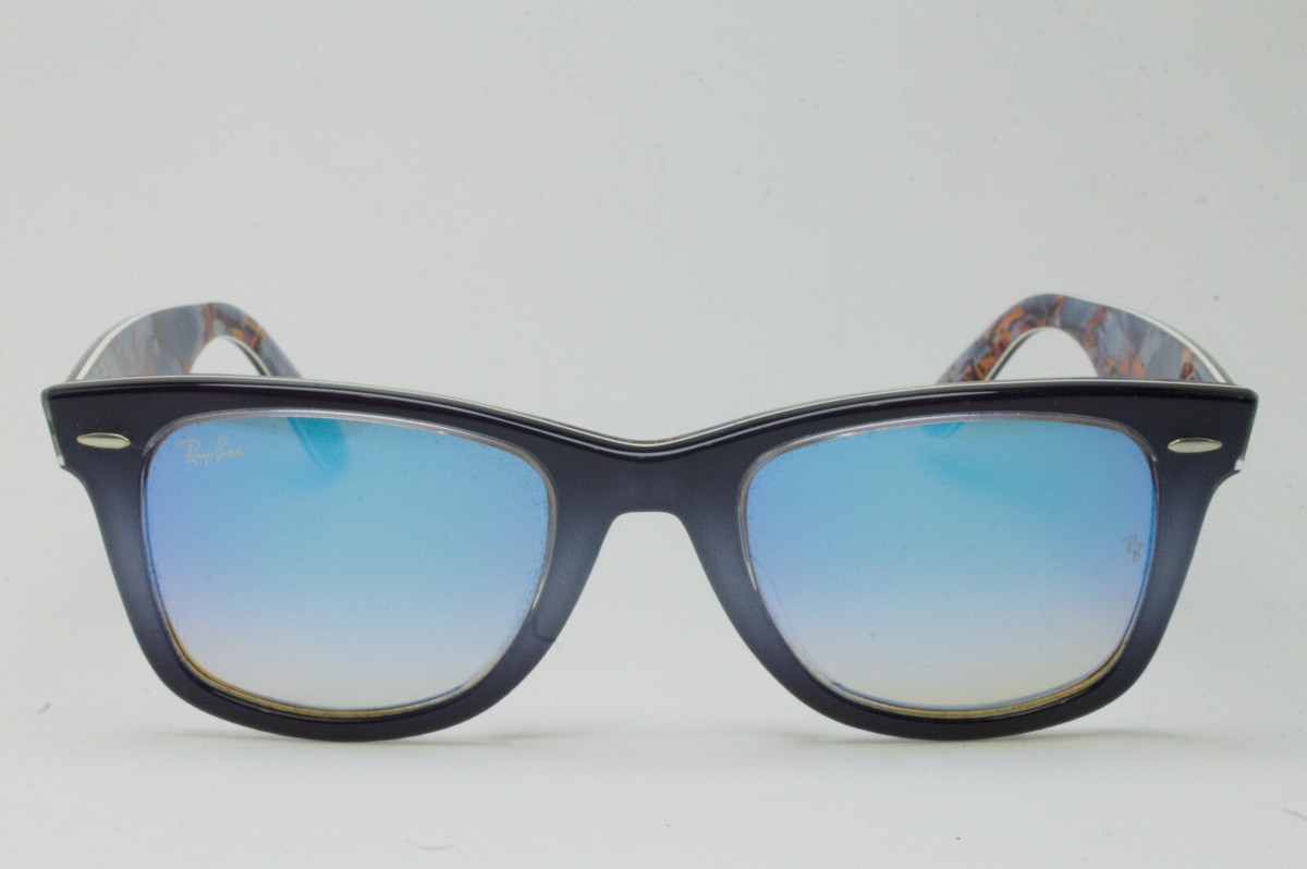 NEW RAY BAN ORIGINAL WAYFARER FLORAL RB 2140 F 1198/4O MIRRORED