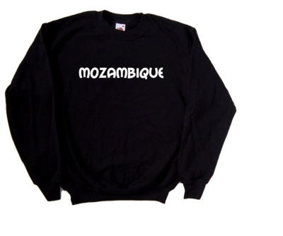 Sweatshirt Mosambik Text