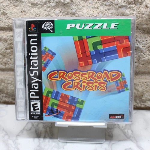Crossroad Crisis PS1 (Sony PlayStation 1, 2001) Complete