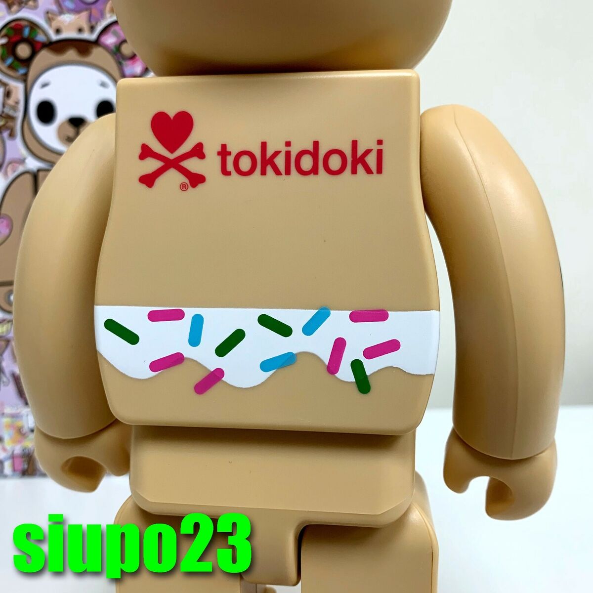 Medicom 400% Bearbrick ~ Tokidoki x Action City Be@rbrick Biscotti