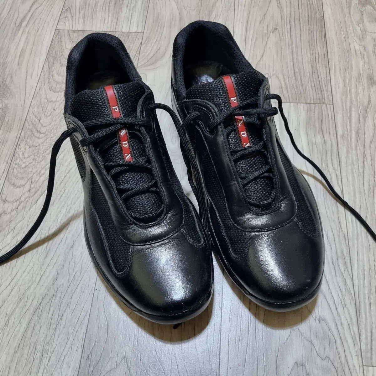 Prada mesh trainers sale