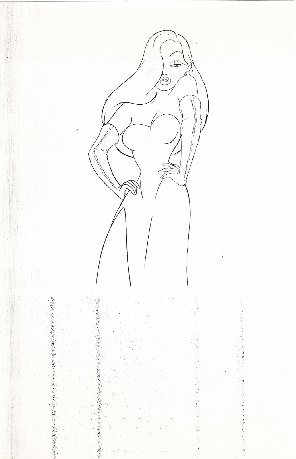 Who Framed Roger Rabbit Disney Production Model Copy 1998 041