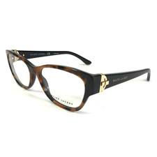 Ralph Lauren Eyeglasses Frames RL6151 5010 Black Tortoise Cat Eye 52-16-140