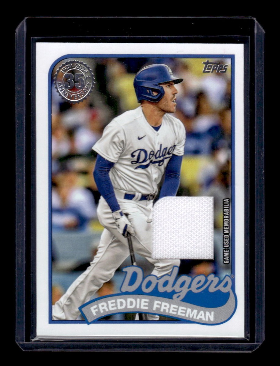 2024 Topps Update Freddie Freeman 1989 Topps Baseball 35th 