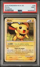 2010 POKEMON HEARTGOLD & SOULSILVER SPANISH #28 PICHU PSA 9 on eBay