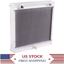 3 Row Aluminum Racing Radiator For Dragster Roadster Style Double Pass Cooling 3 Row Aluminum Racing Radiator For Dragster Roadster Style Double Pass Cooling