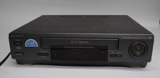 vintage Sony SLV-662HF 4-Head Hi-Fi Stereo VCR VHS Player Video Recorder