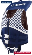 Chriffer Kids Swim Vest for 20-70 Pounds Boys and Girls, Easy On/Off Zipper, Swi