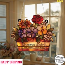Personalized Mothers Day Acrylic Suncatcher