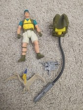 Jurassic Park The Lost World Nick Van Owen Figure 100 Complete Kenner 1997