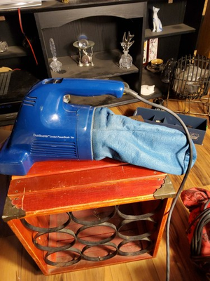 #ad Dustbuster blue Black amp; Decker Dirt Vac Power Brush tested work $18.25