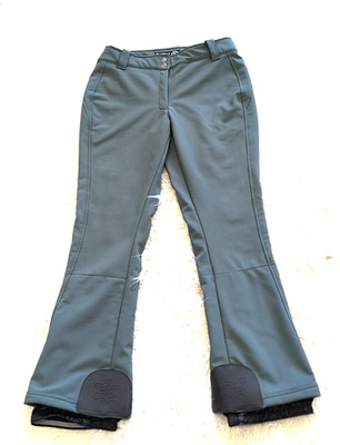 KILLTEC WOMENS Size 8 Insulated Soft Shell Pants Sage Green