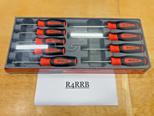 Snap-on Tools New 9pc Orange Soft Grip T8 - T45 Torx Screwdriver Set Sgdtx90bo Snap-on Tools New 9pc Orange Soft Grip T8 - T45 Torx Screwdriver Set Sgdtx90bo