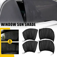 4PCS Sun Shade Front & Rear Window screen Cover Sunshade Protector Car Truck AHU