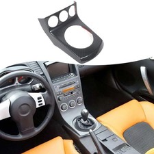 Cubierta envolvente de palanca de cambios de fibra de carbono ABS para Nissan 350Z 2003-2006