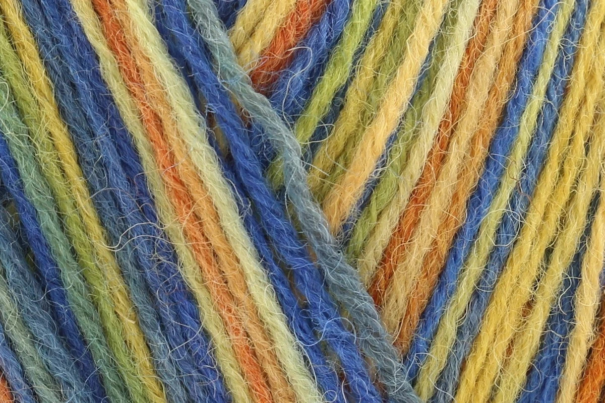 King Cole Zig Zag 4 Ply Knitting Crochet Sock Yarn  Wool 100g Ball grasshopper