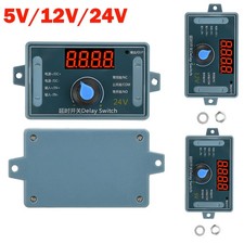 Adjustable Time Delay Relay Module LED Digital Timer Control Switch DC5V 12V 24V