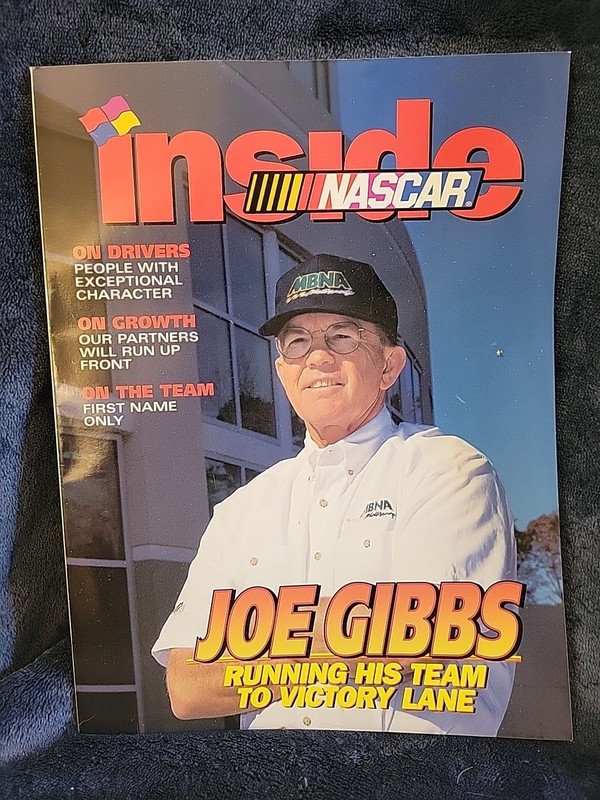 Inside NASCAR Magazine March 2000 Joe Gibbs Running His Team to Victory
