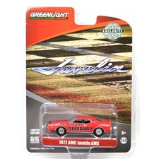 Greenlight 1/64 1972 AMC Javelin AMX Pace Car Hobby Exclusive Diecast