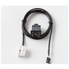Compatible with Peugeot 307,408,508,Citroen C4, C5, C5, RD45 AUX connector cable