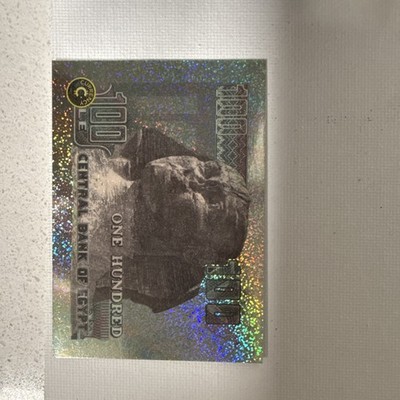 Cardsmiths Egypt 100 Pound Sphinx Holofoil Trading Card #101 Tom Badley