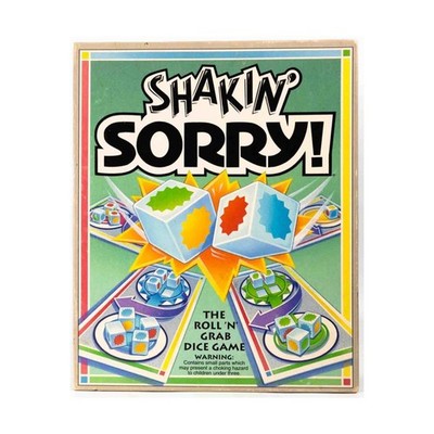 Parker Bros Boardgame Shakin' Sorry Box Fair/EX