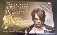 Criss Angel Mindfreak Platinum Magic Kit NEW Sealed PLUS 2 BONUS TRICKS Bundle