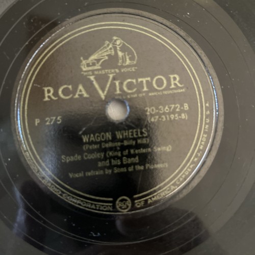 3-Spade Cooley 78tr/min 10” Shellac Records - RCA & Columbia STEEL GUITAR RAG / Last - Photo 5/14