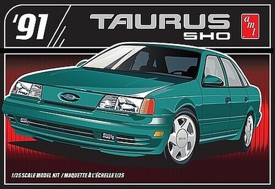 ミニカー Ford Taurus and Tool Box #13 AMT 1991 Ford Taurus SHO - Plastic Model Car Kit - 1/25 Scale