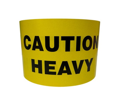 #ad Shipping Labels Caution Heavy 500 labels each 1 12 Rolls $129.95