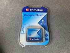 VERBATIM CompactFlash Card - 2GB Memory Card - 47012 NEW  SEALED