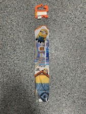 Despicable Me Minion Kids Kite Carl 28" RipStop  Line/Handle  Tails  Clip NEW