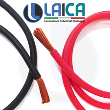 CAVO ELFLEX ULTRA FLESSIBILE IN GOMMA SILICONICA 10 16 25 35 50 70 95mm2 1 METRO