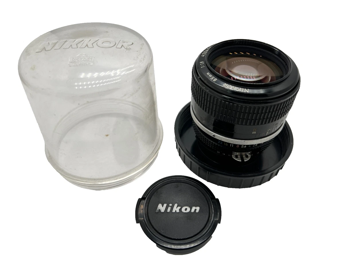 Preços baixos em Lentes de câmera f/1.8 Nikon NIKKOR 85mm Focal | eBay