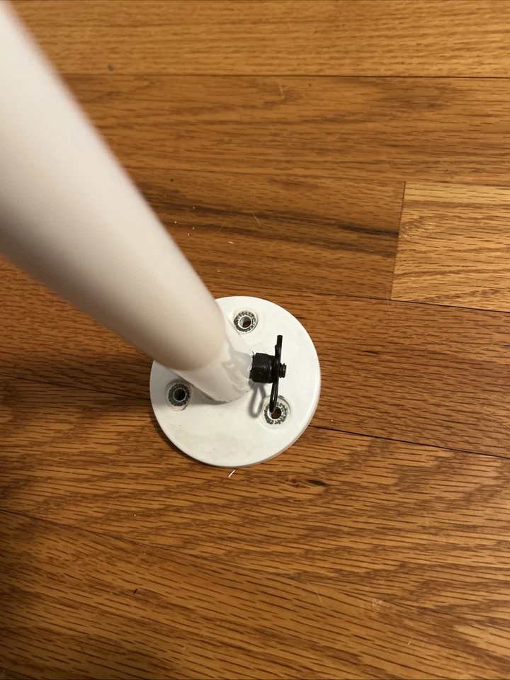 Casablanca Panama 5 canopy cover plate And 24” Down Rod glossy white Foto 4 de 4