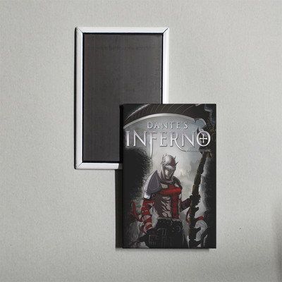 Dante's Inferno An Animated Epic Mini Movie Poster Fridge Locker Magnet