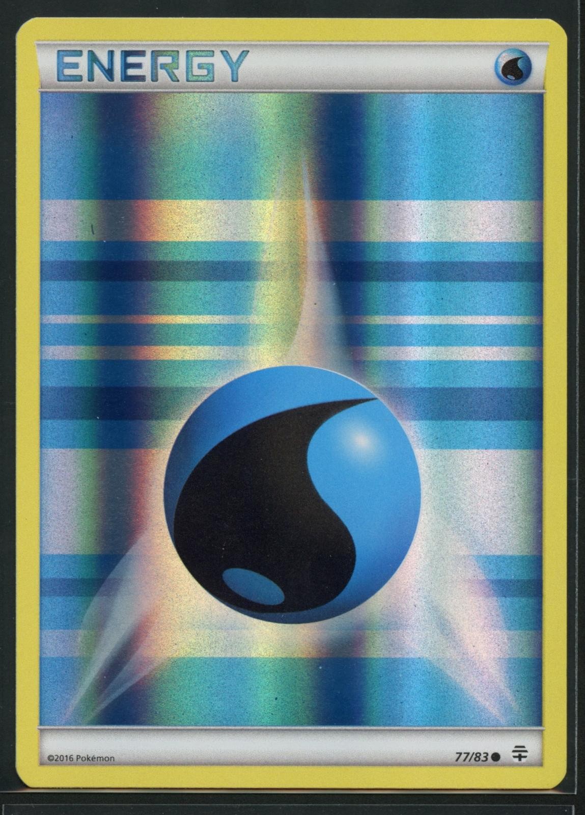 Water Energy 77/83 Common Generations Pokemon Reverse Holo Near Mint