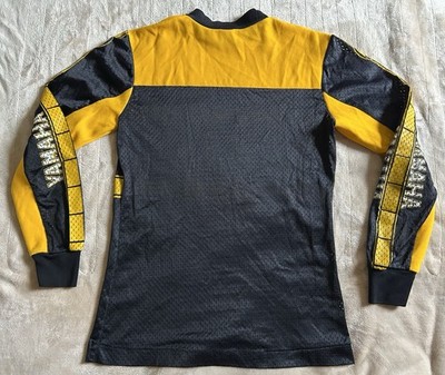 Vintage 70s Yamaha Mesh Motocross Racing Jersey Speed Block Yellow