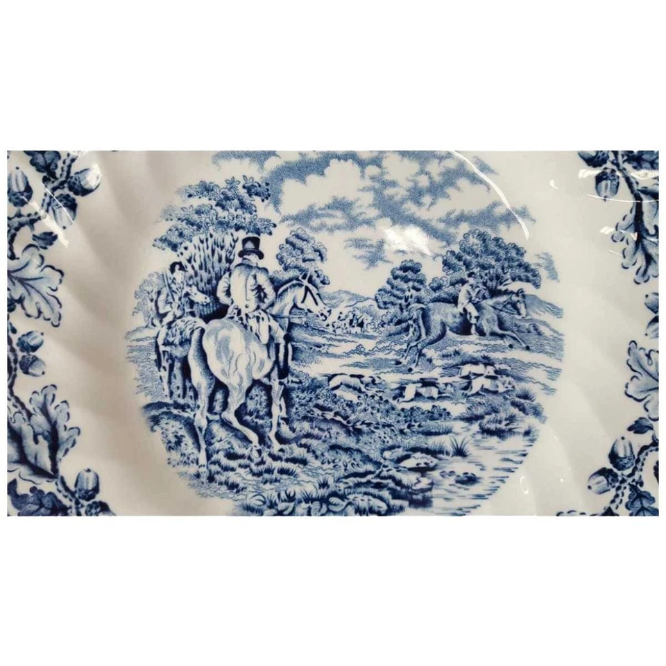 6er Set Kuchenteller Dessertteller Frühstücksteller Myott Country Life Blau - Bild 2 von 4