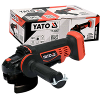 Yato Akku–Winkelschleifer 18V 125Mm Mit Zusatzgriff Und Schutzabdeckung YT-82827