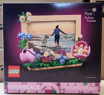 LEGO Botanical 40916 Flower Picture Frame Set New Factory Sealed Limited GWP