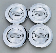 Cadillac Center Caps 4 Oem Chrome Escalade Fits 22 Wheels 2015-2019 23432415 Cadillac Center Caps 4 Oem Chrome Escalade Fits 22 Wheels 2015-2019 23432415