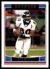 Rod Smith 2006 Topps #193 Denver Broncos NFL READ FREE SHIPPING AutographDen